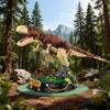 Balody Blocks Dinosaur Building Blocks Diy Tyrannosaurus Jurassic Triceratops Bricks Fun Toy Birthday Gift Boy Present Christmas