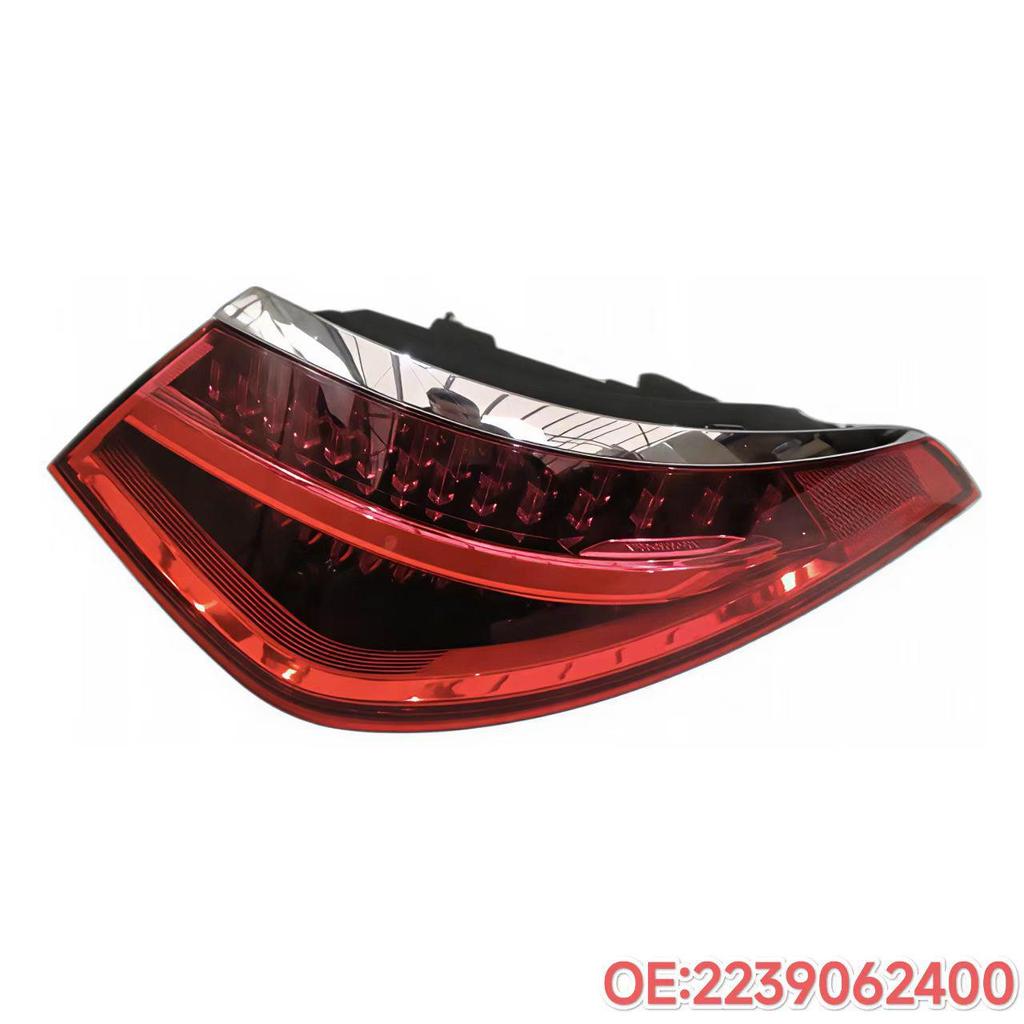 Compatible with Mercedes-Benz S W223 Rear Outer Tail Lights for 2021+ Models (2239062300, 2239062400).