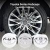 57/62MM Car Wheel Tire Rim Cover Center Hub Cap Decoration For Toyota Corolla Yaris Aygo Prius Camry Auris Avensis 4Runner GR 86