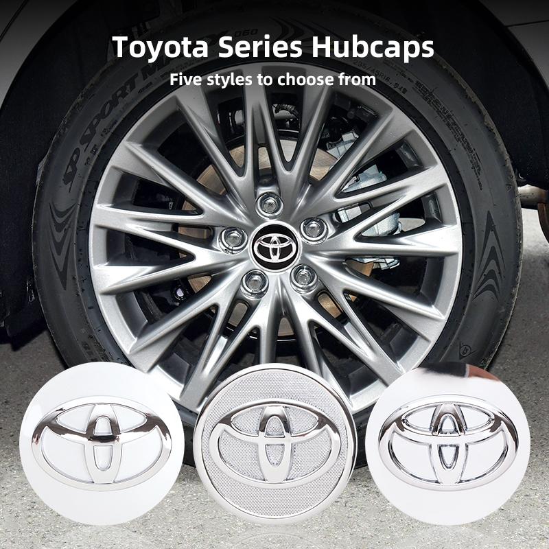 57/62MM Car Wheel Tire Rim Cover Center Hub Cap Decoration For Toyota Corolla Yaris Aygo Prius Camry Auris Avensis 4Runner GR 86