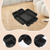 8 Pieces Felt Drawer Organizer Tray Containers Multipurpose Space Saving Dividers Desk
