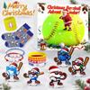 23d Christmas Advent Calendar, Baseball Toys For Kids And Teens, Surprise Gift Boxes For Boys, Girls, And Teens, Baseball Accessories And Decorations