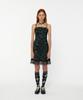 Lulu Seoul West Jacquard Slim Midi Dress (Green)