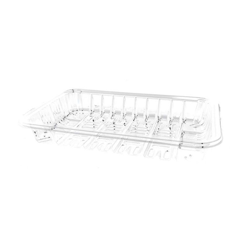 Transparent Disposable Fruit & Vegetable Tray - Fresh Food Packaging Box Without Lid