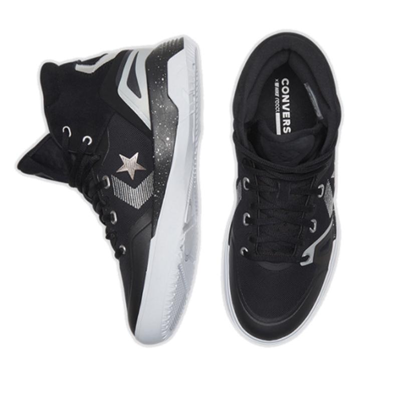 Converse G4 Comfortable and Versatile High-Top Practical Basketball Shoes Unisex Black
