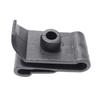 5/10Pcs Car U-Type Screw Base Fastener Clips, License Plate Screw Base Nut Mounting Clip Rivets for Engine Fenders Bumper
