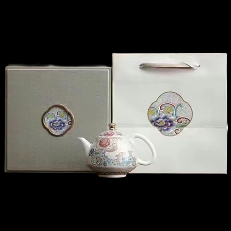 Chaxun Cloisonné Guifei Teapot