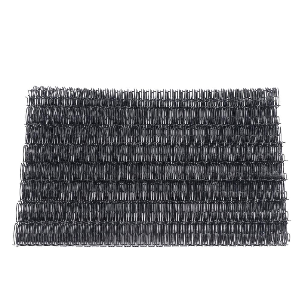 100PCS Double   Wire Binding Spines 9Celsius16 Inch 34   3:1 Pitch 120 Sheet Capacity   Spiral Binding Coil for Student Coworker