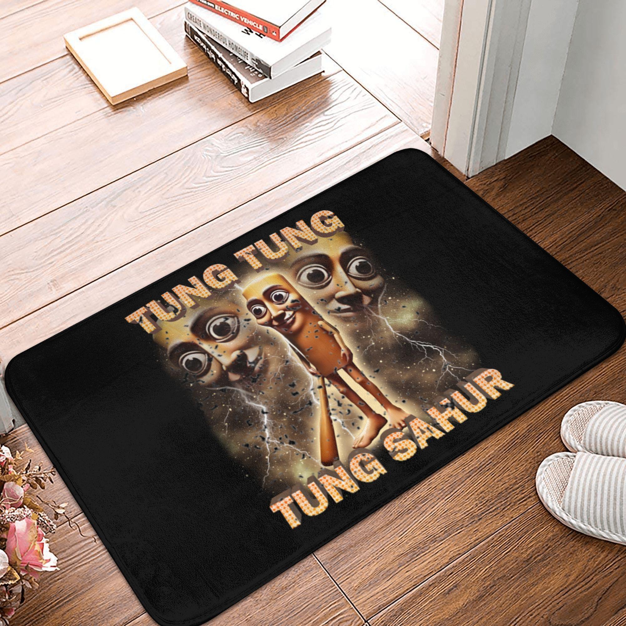 Italian Brainrot Doormat Non-Slip Entrance Bathroom Kitchen Floor Door Mat Toilet Carpet Rug 40x60cm