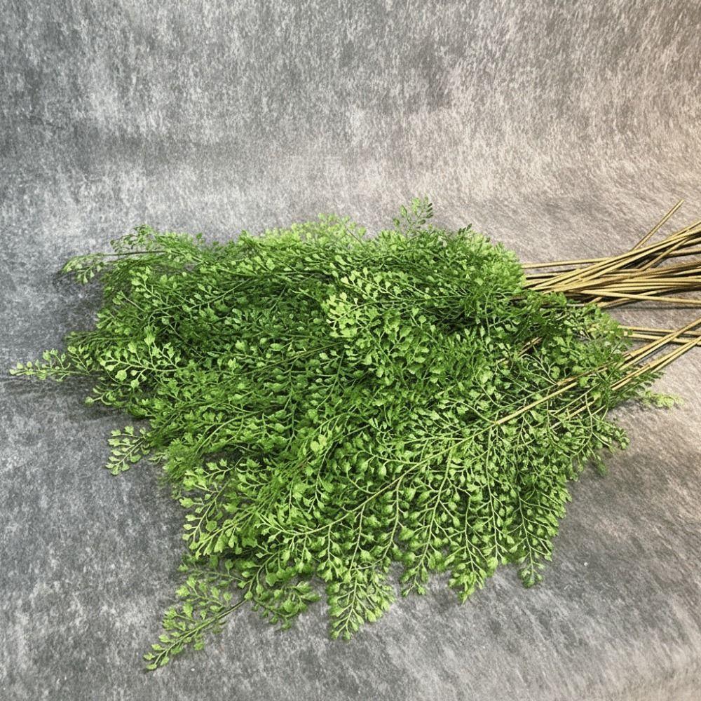 Real Touch Artificial Fern Plant Handmade Plastic Material Artificial Greenery Fern Elegant Design Realistic Artificial Fern