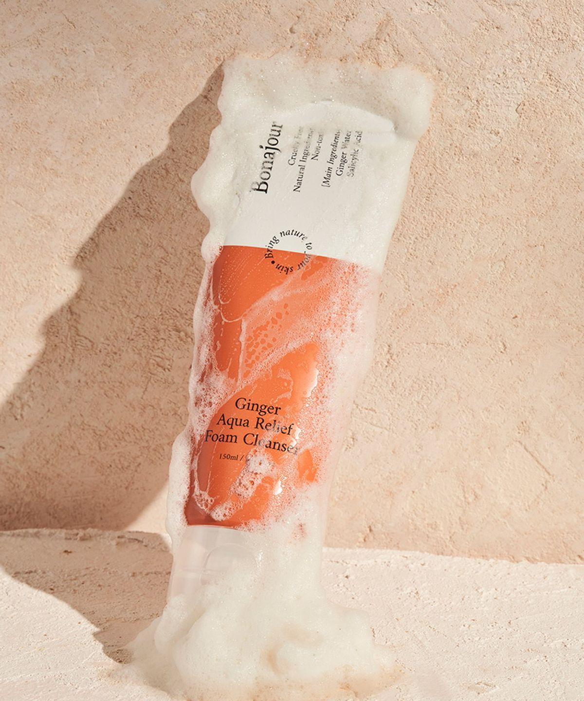 Ginger Aqua Relief Foam Cleanser 150ml