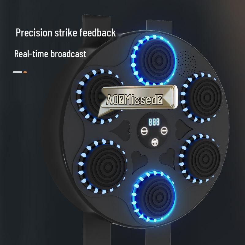 Home Fitness Smart Boxing Wall with Bluetooth Music Trainer