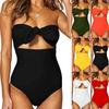 Ensembles Bikini Push-Up pour Femmes Grande Taille Maillot de Bain Plage