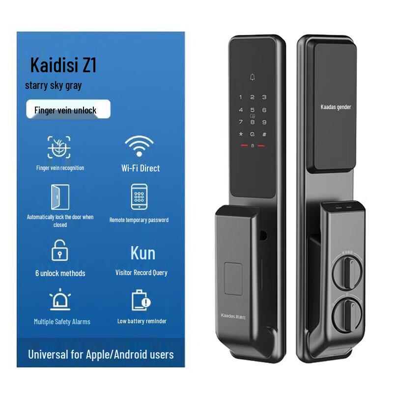 KAADAS Z1Pro Upgraded Finger Vein Smart Lock