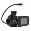 Electric Bike LCD Display Meter Low Failure Rate Water Proof Simple Design Electric Bike Accessories for E Scooter