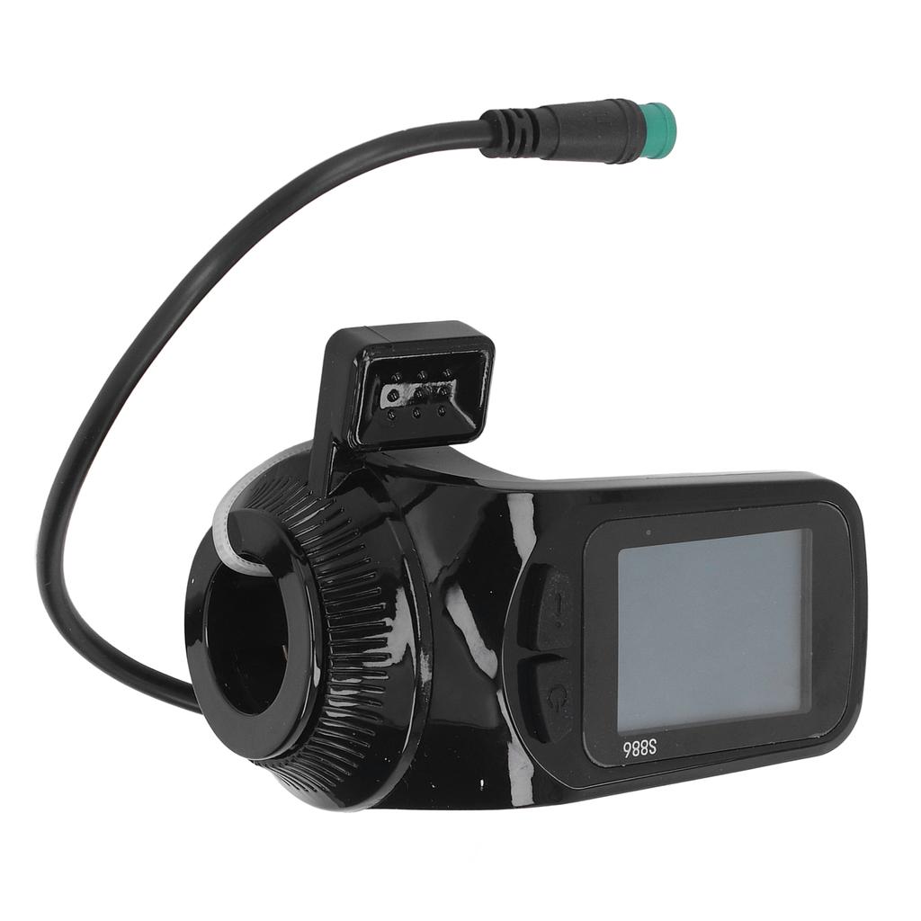 Electric Bike LCD Display Meter Low Failure Rate Water Proof Simple Design Electric Bike Accessories for E Scooter