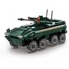 2024 Militär BOXER XM808 Panzerangriffsfahrzeug DANA M2 BTR-4 Infanterie-Kampfauto Modell Moderne Bausteine Ziegel Kinderspielzeug