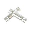 652F 2Pcs Vise Jaw Pad Soft Vise Jaw Pad Aluminum Multipurpose Jaw Protect