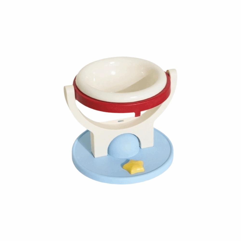 Adjustable Angle Cat Bowl 304 Stainless Steel Pet Feeder Creative Water Food Bowl Indoor