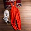 Retro Casual Jumpsuit for menn Løs overall med flere lommer. Kjeledress for menn