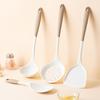 4pcs Silicone Kitchenware Utensils Set Pot Shovel Leaky Spoon Soup Spoon Ladle Cooking Set Party Home Kitchen Tools