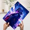 Anime Japanese Girl Printed Poster Customized Wall Art Retro Vintage Metal Tin Signs for Room Decoration Home Decor Items Gaming