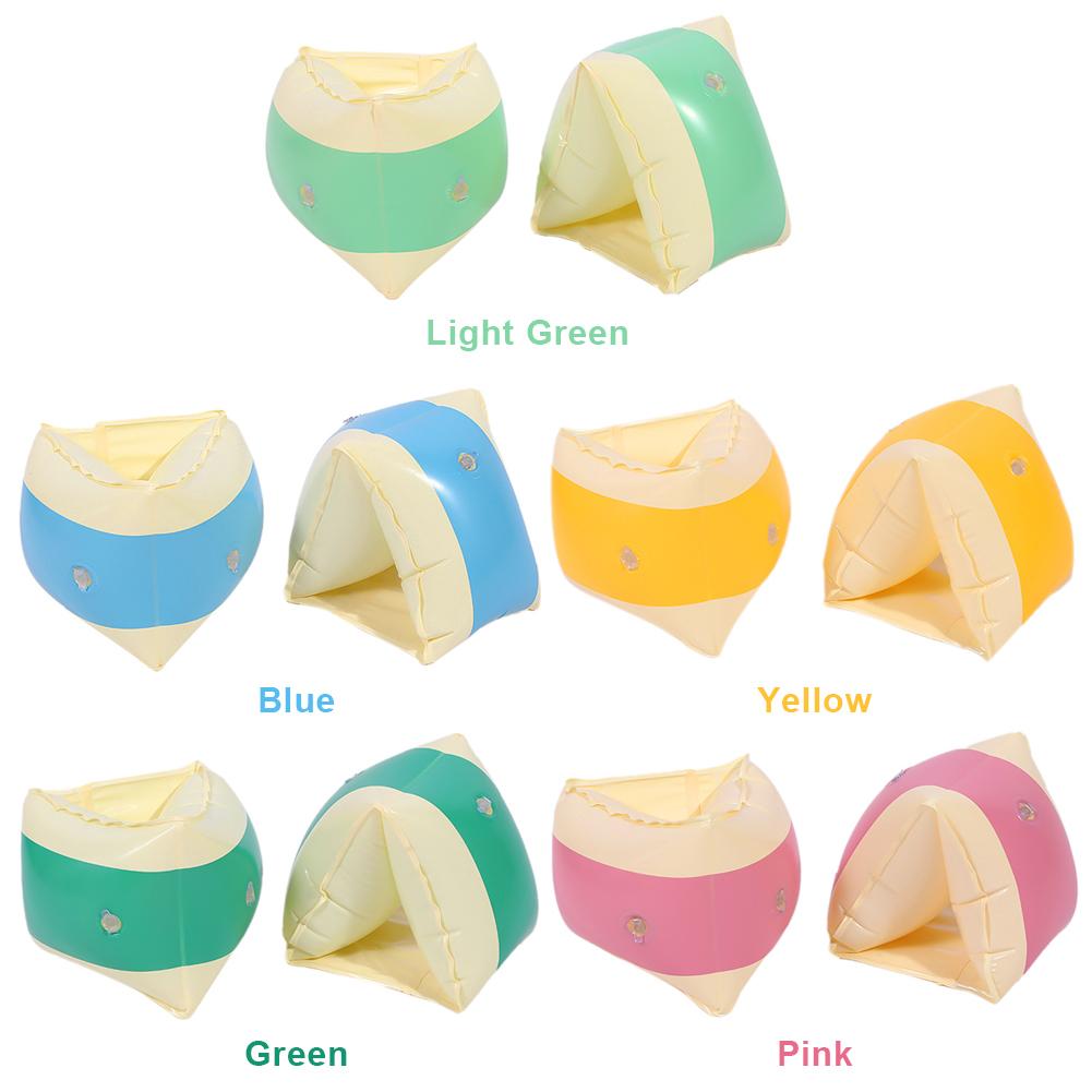 Swimming Arm Ring Inflatable Pool Float Sleeve PVC Swim Arm Bands Water Play Equipment Arm Float Rings for Kids Boys Girls