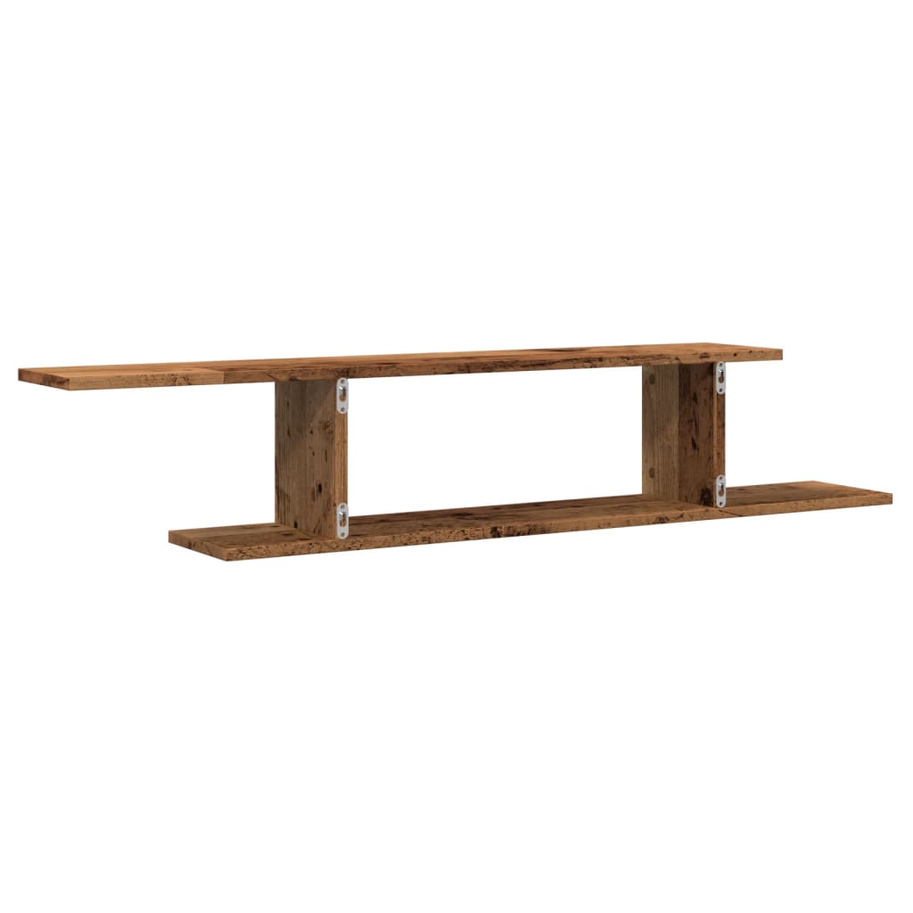 Vidaxl Hanging TV Cabinet, Old Wood, 125X18X23 Cm