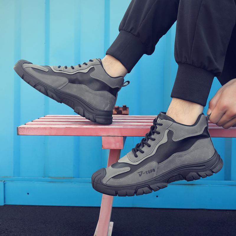 New Autumn and Winter Outdoor Casual Sports Men's Shoes Fashionable Wear-resistant Anti Slip Comfortable Men's Shoes