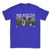 T-shirt Estive True Detective Rust Cohle Marty Hart Hippie 100% Cotone per Uomo Y2K Retro Pattern Manica Corta