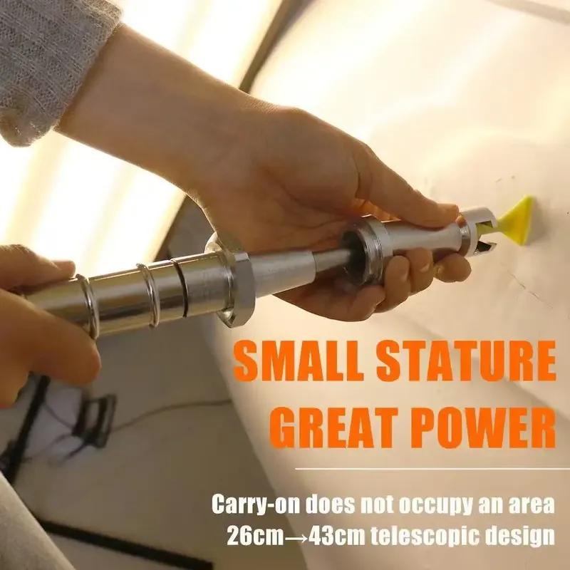 Car Dent Repair Puller 26-43cm Telescopic Slide Hammer with Anti Slip Puller For Hail Damage Door Dings Paintless Dent Removal