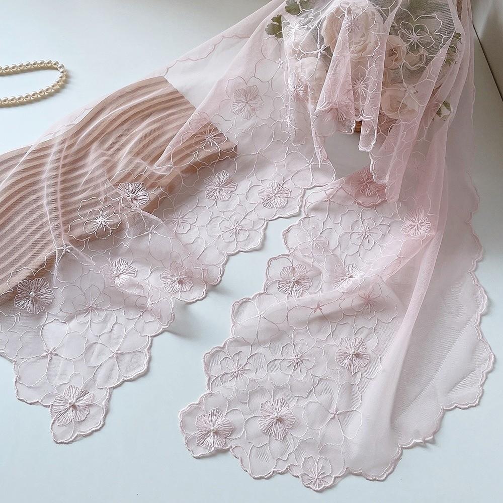 Retro Dresses Shawls Elegant Female Headscarf Fashion Lace Scarf Shawl for Women