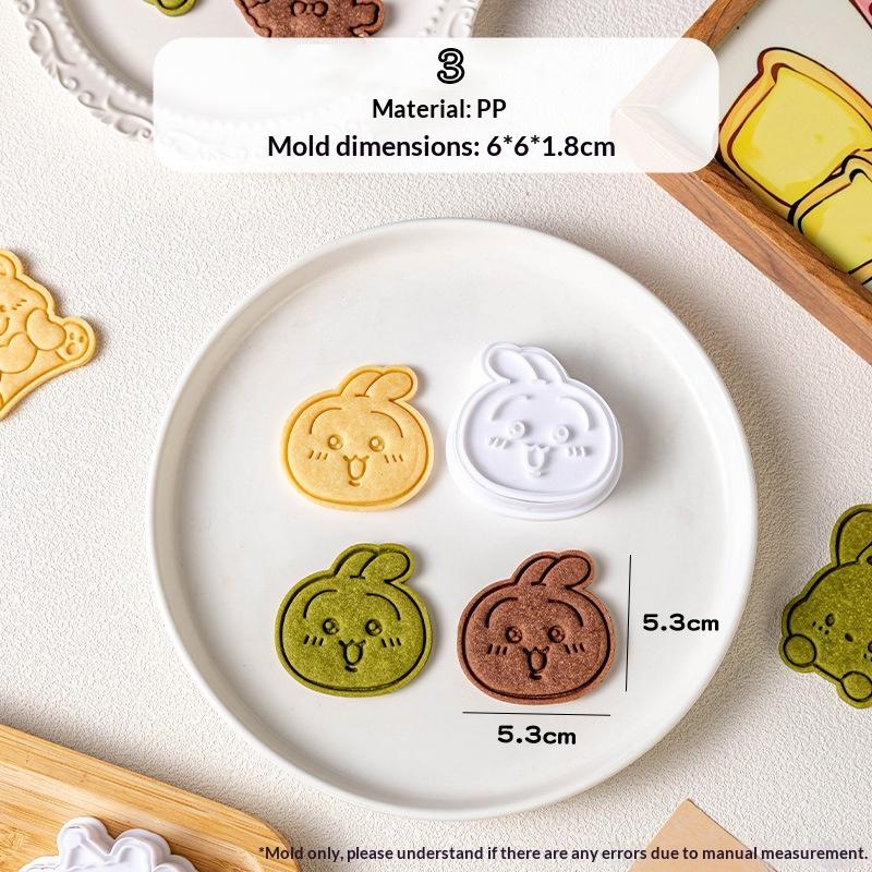 

Cookie Cutter Biscuit Diy 3D Baking Mold Fish Flower Kawaii Usagi Pochacco Baking Cookie Kid Birthday Party Kitchen Accessor