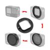 GoPro Hero 12/11/10/9 Diving Filter Adapter Ring - 52mm UV Filter Lens Frame in Aluminum Alloy