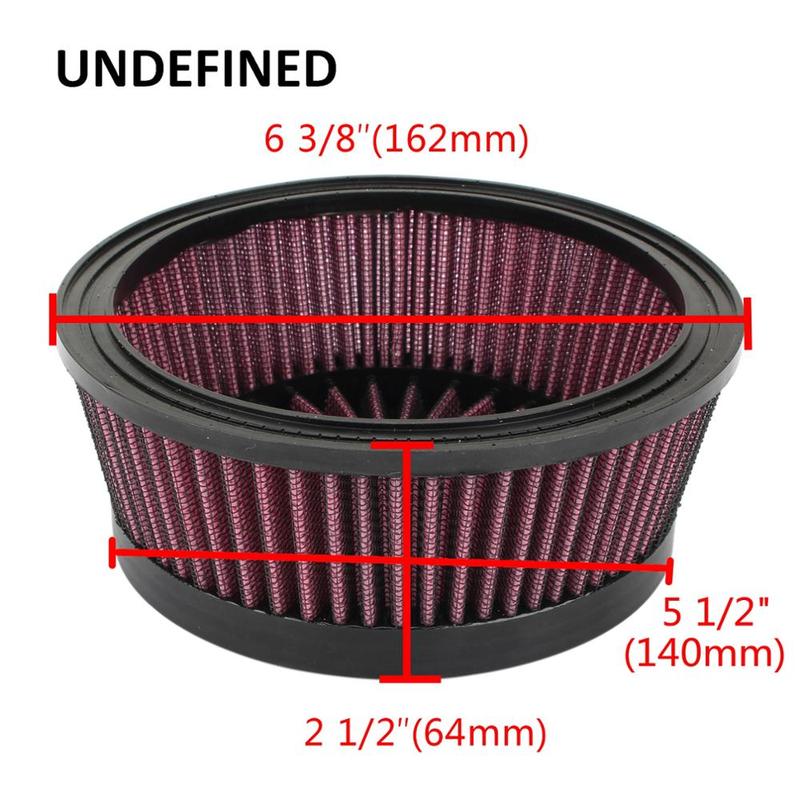 Motorcycle Air Cleaner Intake Filter Core Repalecment Element For Harley Touring Electra Glide Sportster 883 1200 Softail Dyna