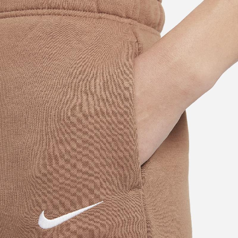 Nike Sportswear Collection Essentials Curve Fleece Casual Cropped Pants Women Bottoms Copper DD5637-256