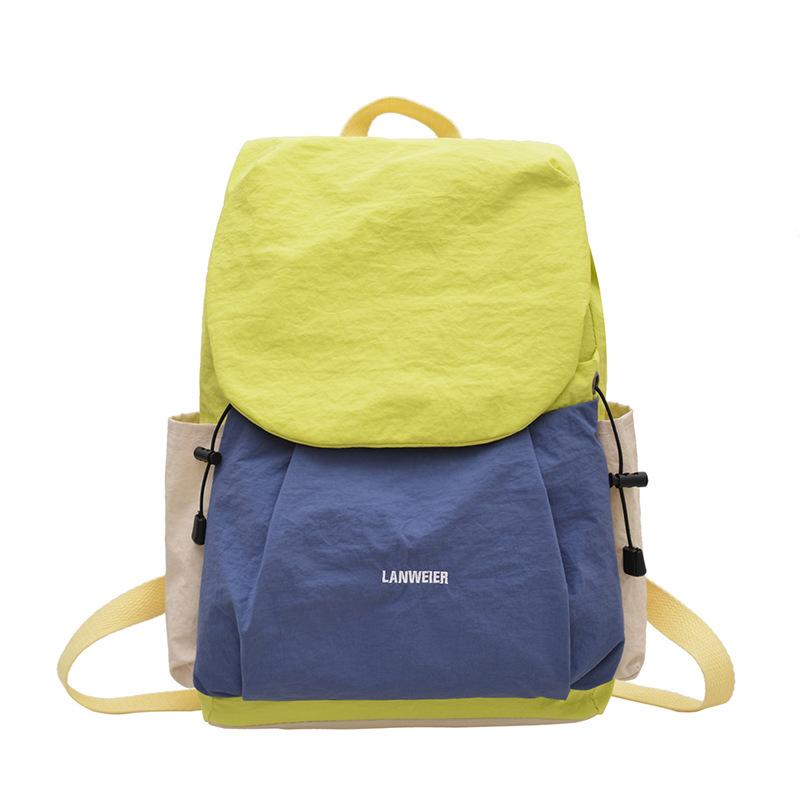 Schoolbag Travel Backpack New Women's Large Capacity Leisure Light Going Out Commuter Leisure Bag Computer Bag