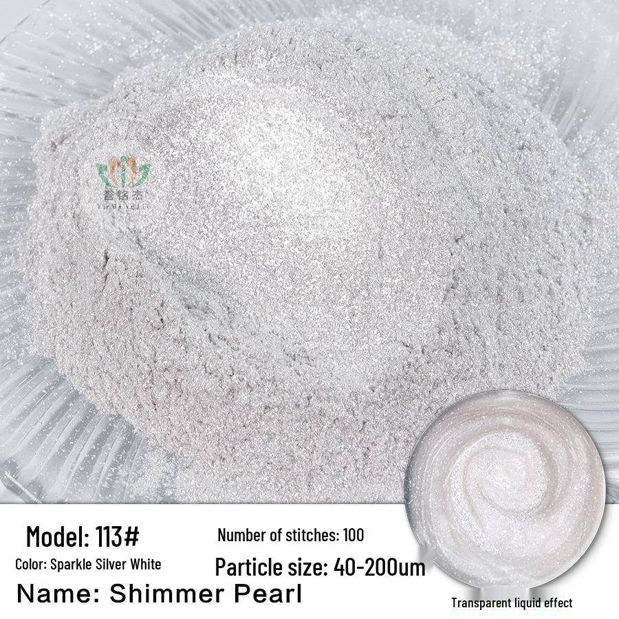 120 Color Chameleon Pearlescent Mica Powder for Epoxy Resin, Paint, and Watercolor