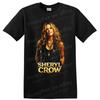 Sheryl Crow Country Singer Portrait T Shirt W/ Western Jewelry Concert Tee Gift