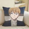 Shirogane From Love Is War Square Sofa Pillow Cover Solid Color Living Room Home Decor Cushion Case