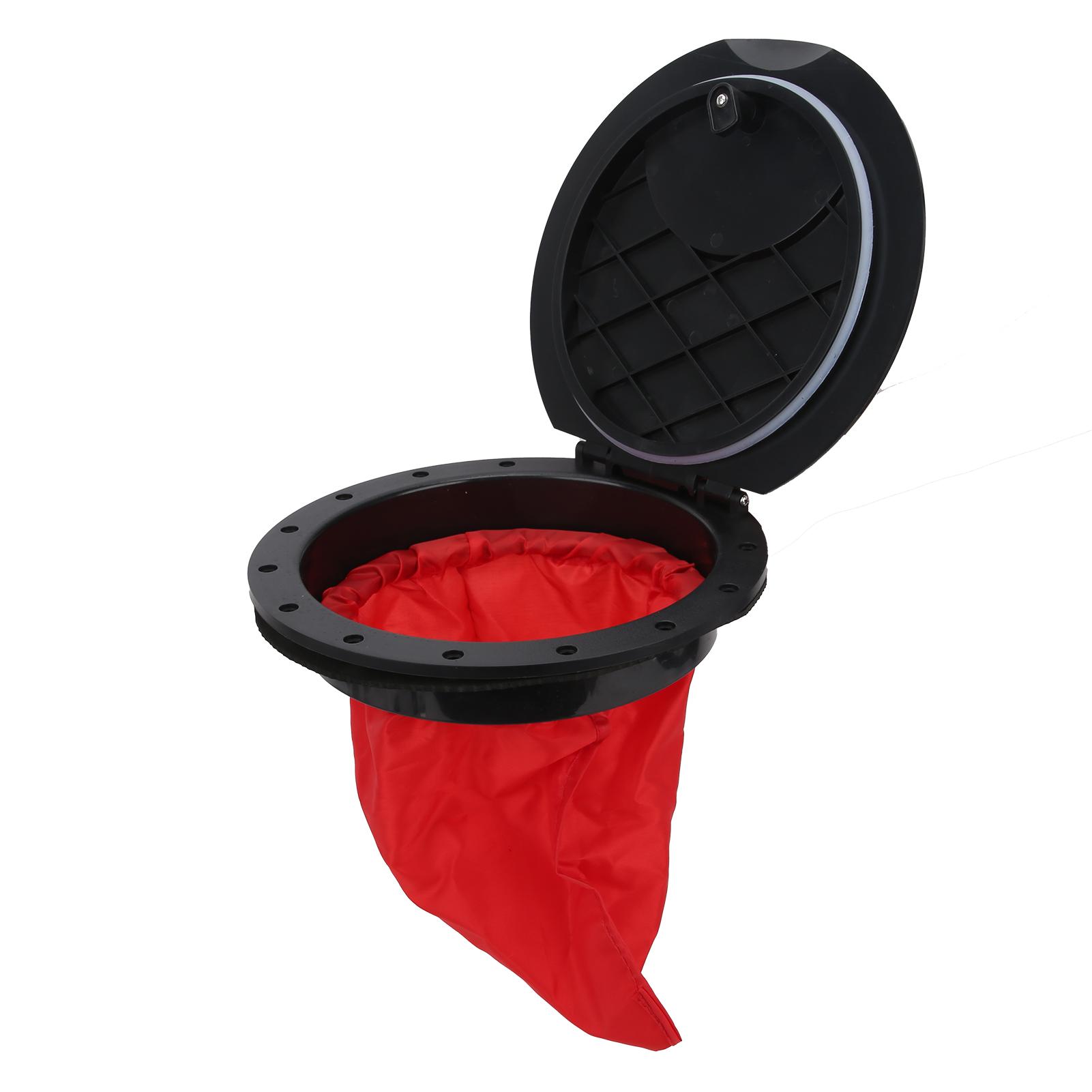 

9 дюймов Круглая крышка люка из АБС-пластика Лодочная пластиковая полностью герметичная палубная пластина для каякинга, яхты