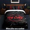 The Cure Design Bed Bedding Set 1 Duvet Cover + 2 Pillowcases Soft Breathable Household Bed Linens