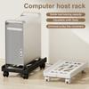 Under Desk Holder Adjustable Mobile Cpu Stand Ventilated Computer Tower Stand Pc Tower Stand