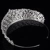 Wedding Crown Headband with Pearl Design Wedding Hair Accessories Luxury Jewelry for Women Zircon Tiaras BC4955 Corona Princesa