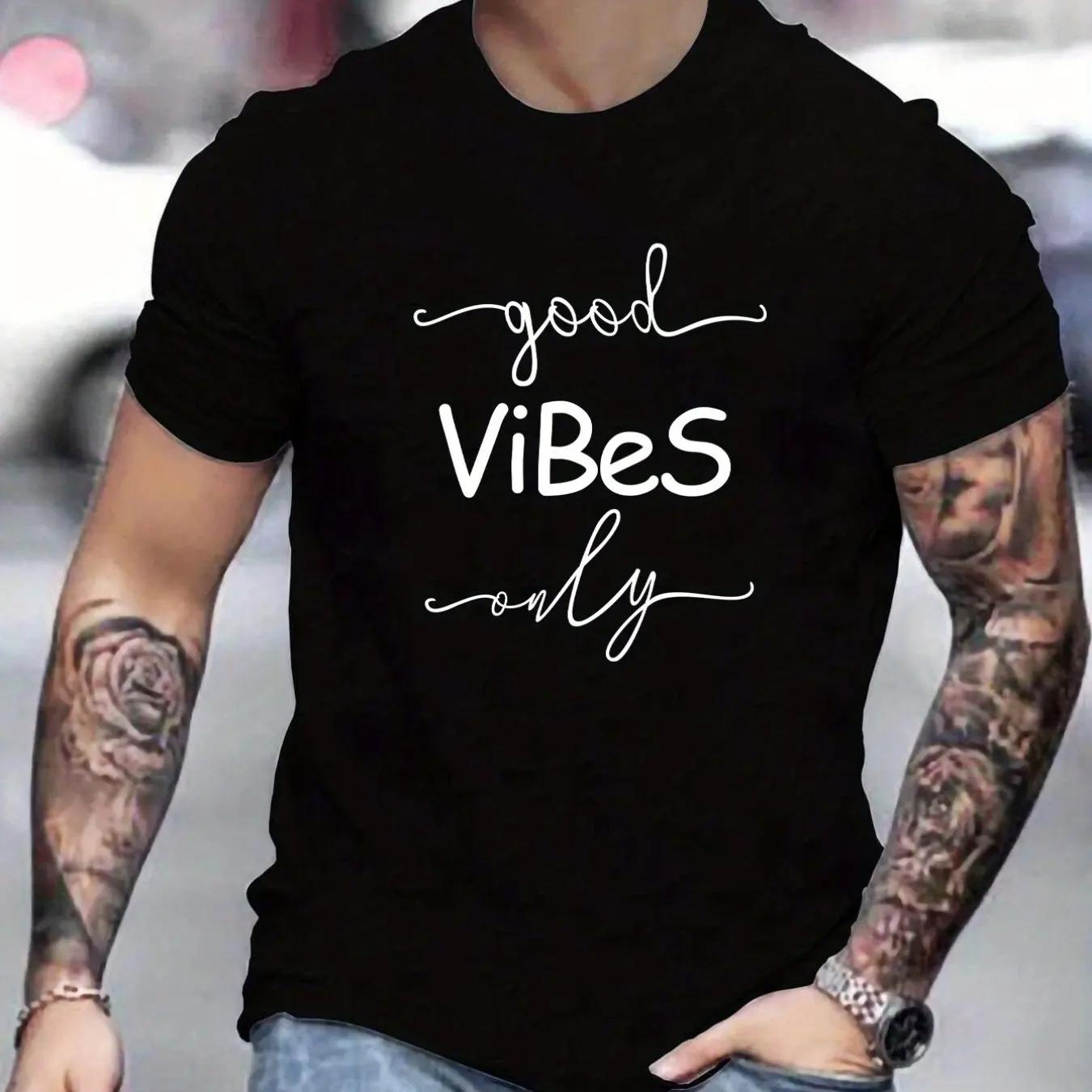 

Good Vibes Only T shirt Rasta Reggae Roots Clothing New Fashion Men s Summer Loose Fit 100 Cotton Printed T-shirt Tops 42321 4XL