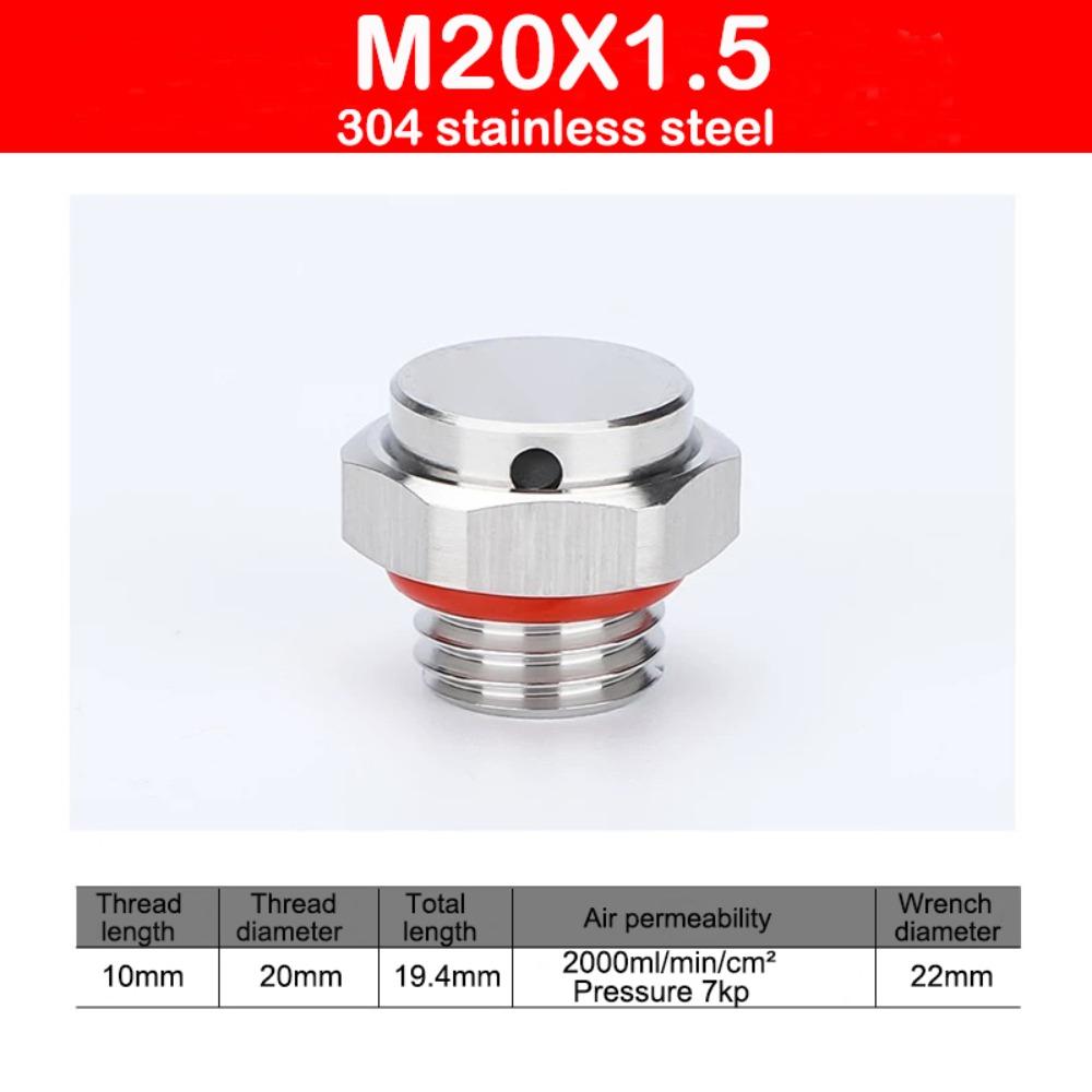 304 Stainless Steel Air Vent Valve Waterproof Breather Vent Valve New Pressure Relief Valve