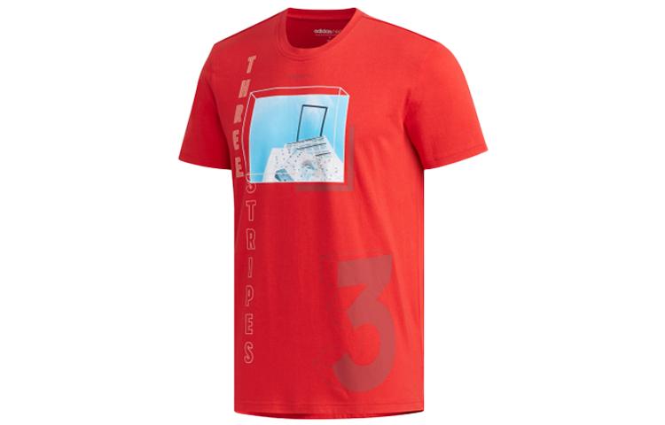 Adidas Neo T Shirt Men s Light Scarlet EJ7068 L