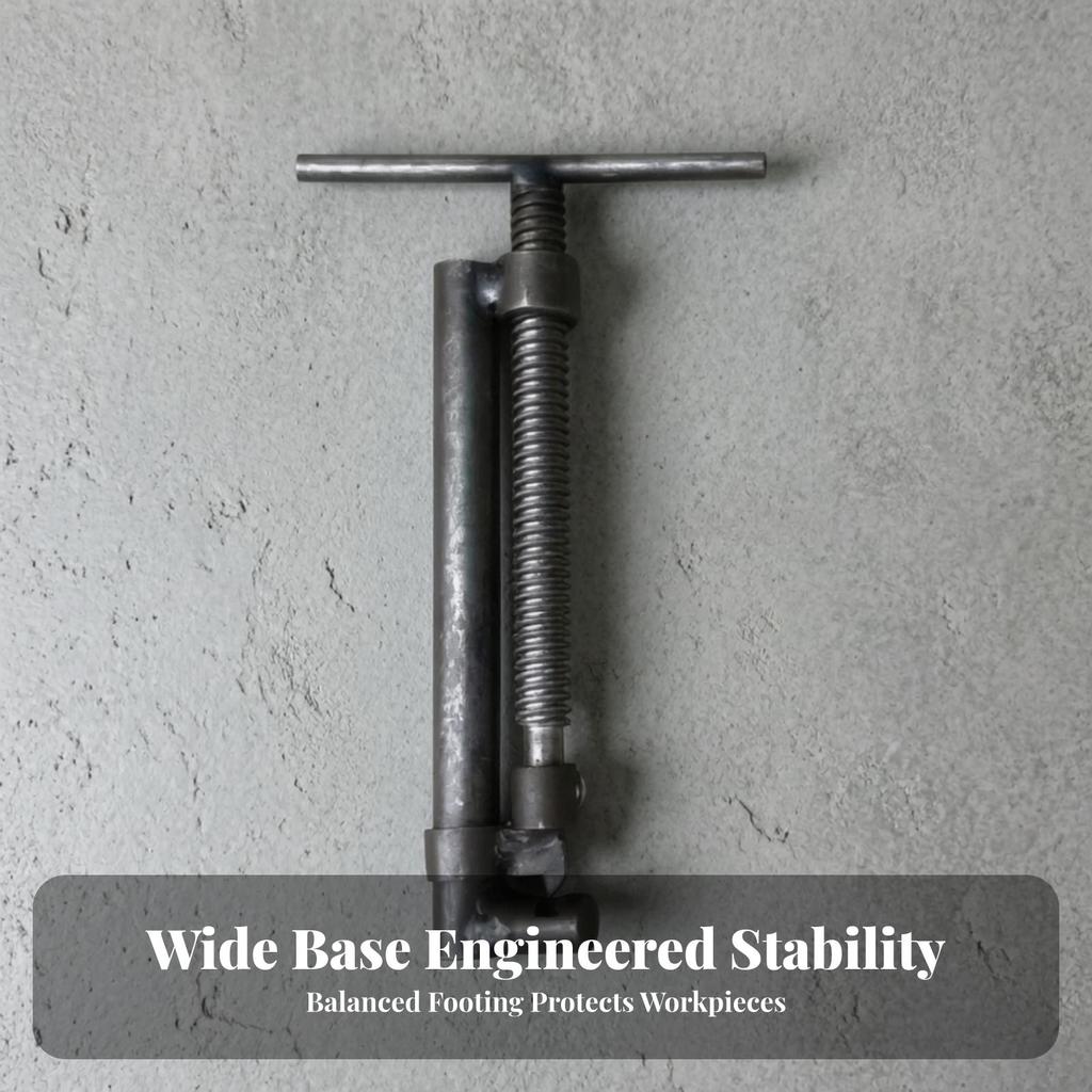 Clamp Tool with T-Handle Compact Screw Secure Hold for Woodworking