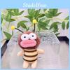 Delightful Super Soft Bumblebee Keychain Cute Cartoon Plush Perfect For Girls Young