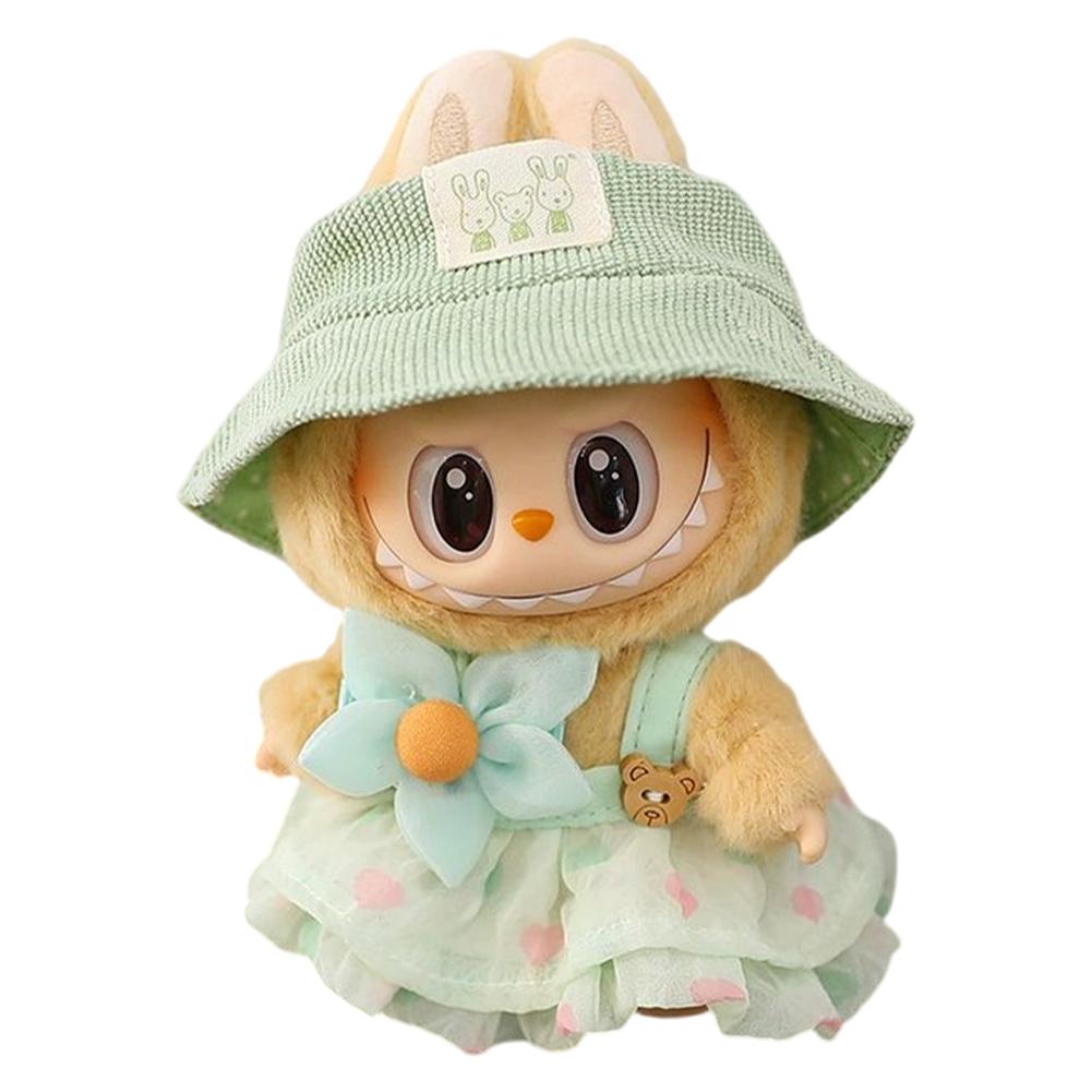 

Мини-кукольный наряд Kawaii Bear, платье, юбки, набор для игрушки своими руками (Платье-шляпа «Розовый медведь»)